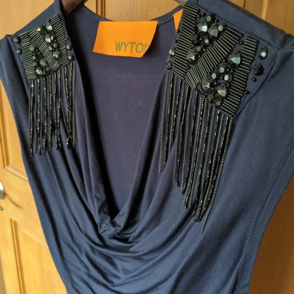 Gorgeous beaded tank top
